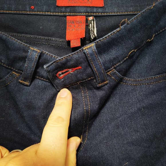Love Premium Denim, Size 2, with some red trims, navy blue - Picture 4 of 5